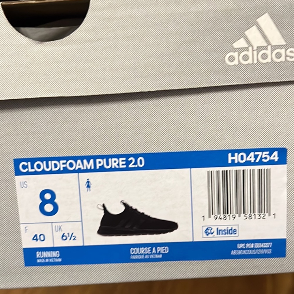 Adidas women’s shoes, black